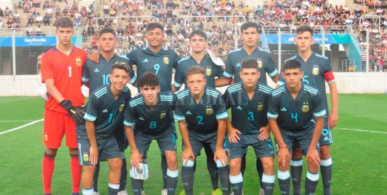 La Selección Argentina sub 17 jugará ante Unión y Colón