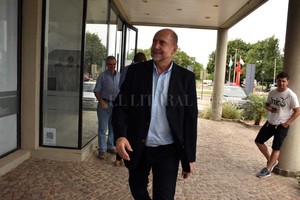 ELLITORAL_274589 |  Guillermo Di Salvatore Omar Perotti, a pocos pasos de llegar a la gobernación para los cuatro años de gestión para los cuales fue elegido por el voto ciudadano.