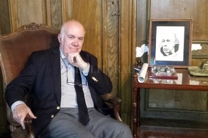 Télam José Luis Moure, presidente de la Academia Argentina de Letras.