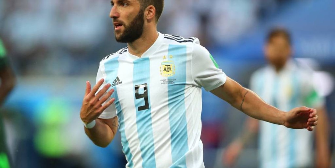 Gonzalo Higuaín anunció que no volverá a jugar en la Selección Argentina