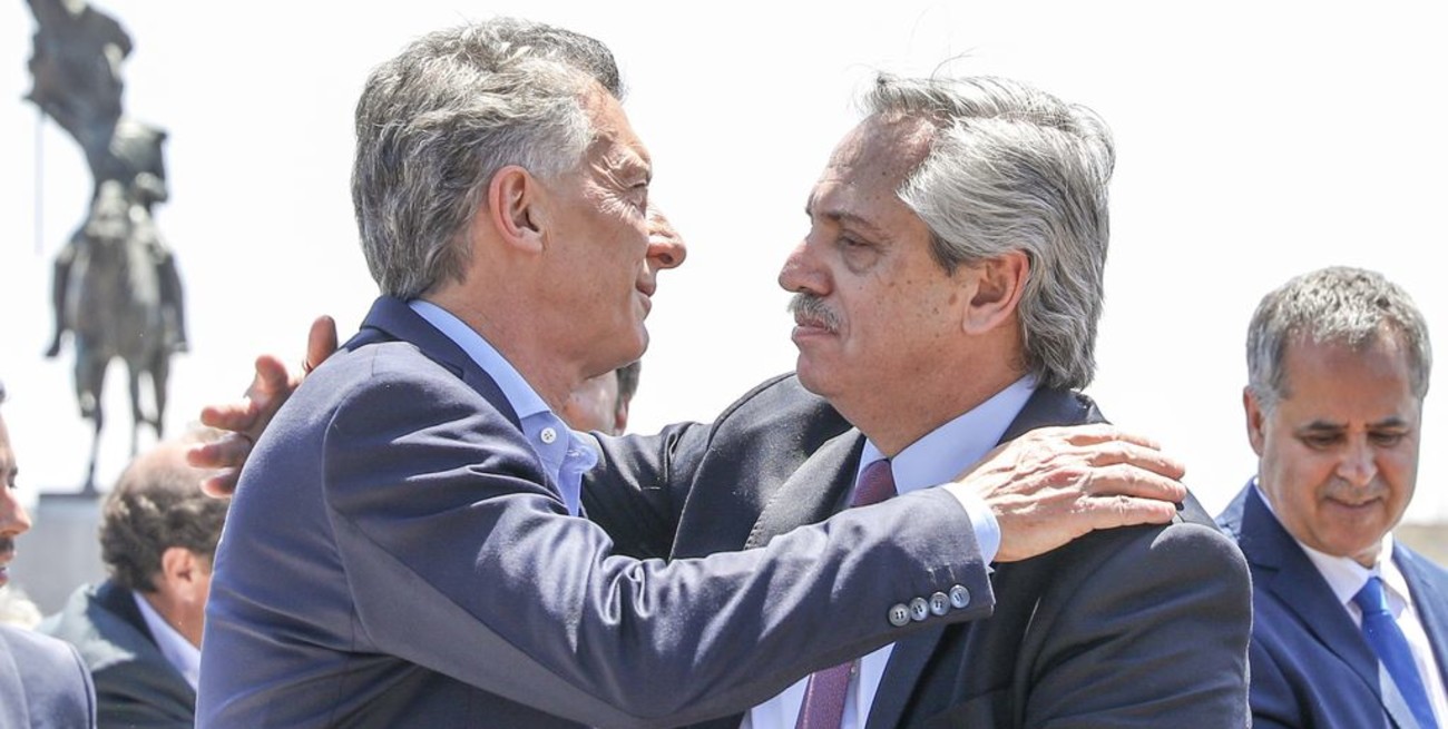Dirigentes elogiaron el abrazo de Macri y Alberto Fernández en la misa de Luján