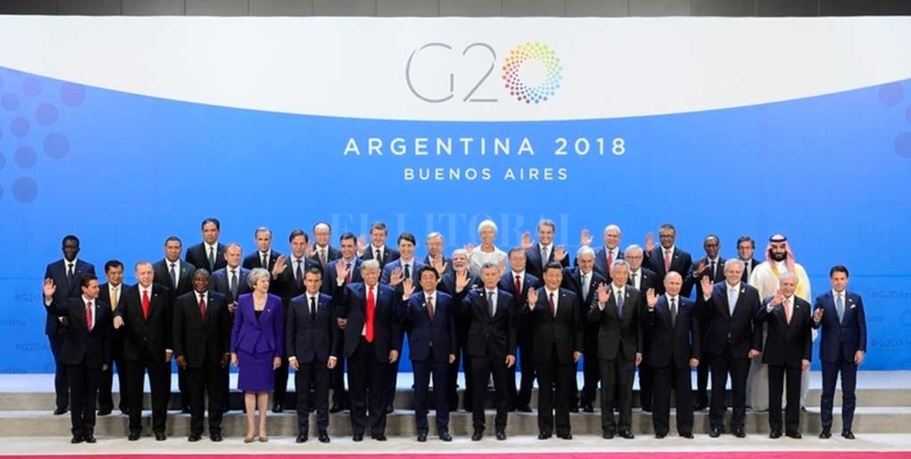 La "foto de familia" del G20