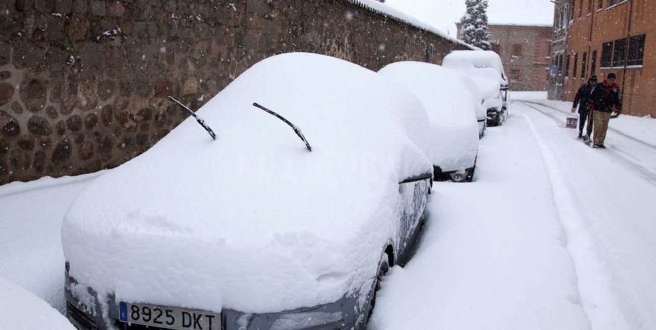 Las impresionantes imágenes del temporal de nieve en España