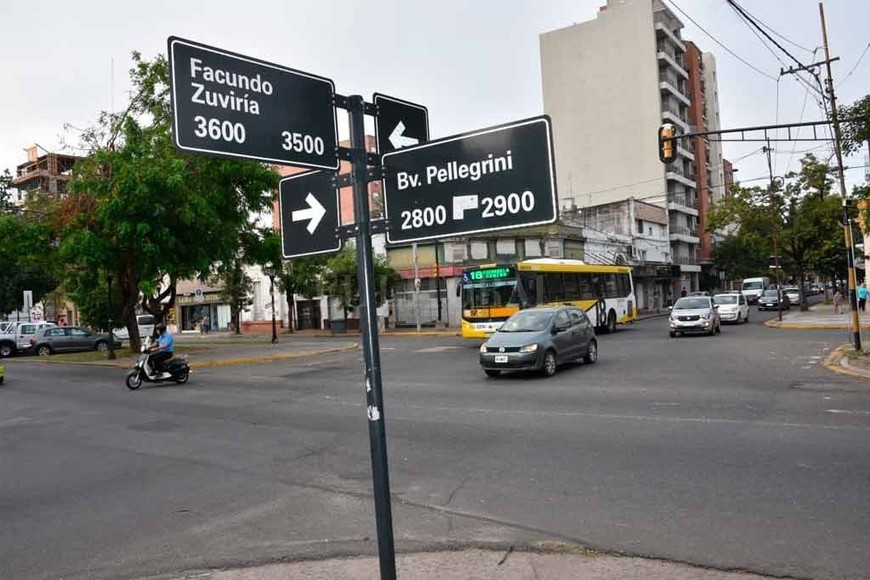 ELLITORAL_242956 |  Guillermo Di Salvatore Así luce el nuevo cartel con la nomenclatura actualizada.