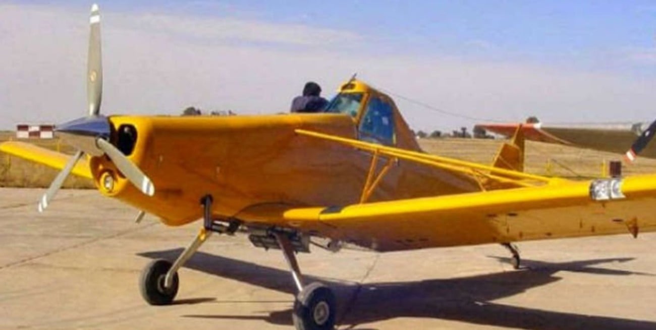 Encontraron la avioneta fumigadora perdida en San Luis, pero no al piloto
