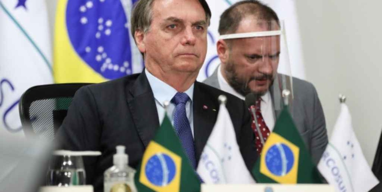 Bolsonaro suspendió la presencialidad en la cumbre de presidentes del Mercosur en Brasilia