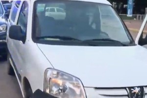 ELLITORAL_433522 |  Gentileza Vehículo desde el cual se realizó la balacera.