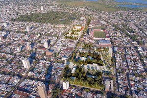 Gentileza. Vista aérea del sector abarcado por el proyecto.