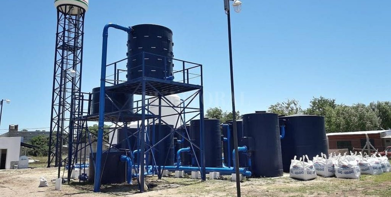 La provincia finalizó la construcción de un nuevo sistema de agua potable para la ciudad de Recreo