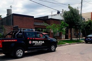 El Litoral Personal policial trabajó en el lugar y escuchó el reclamo de los vecinos.
