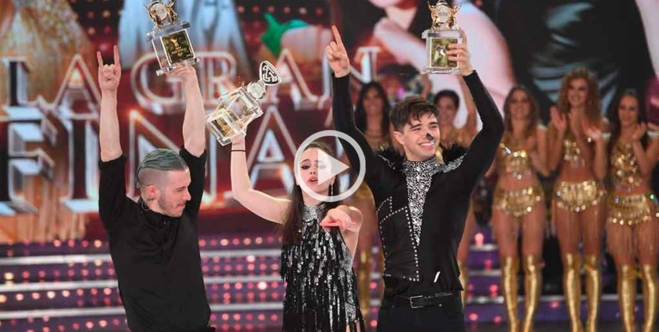 Sofi Morandi y Julián Serrano son los ganadores del Bailando 2018