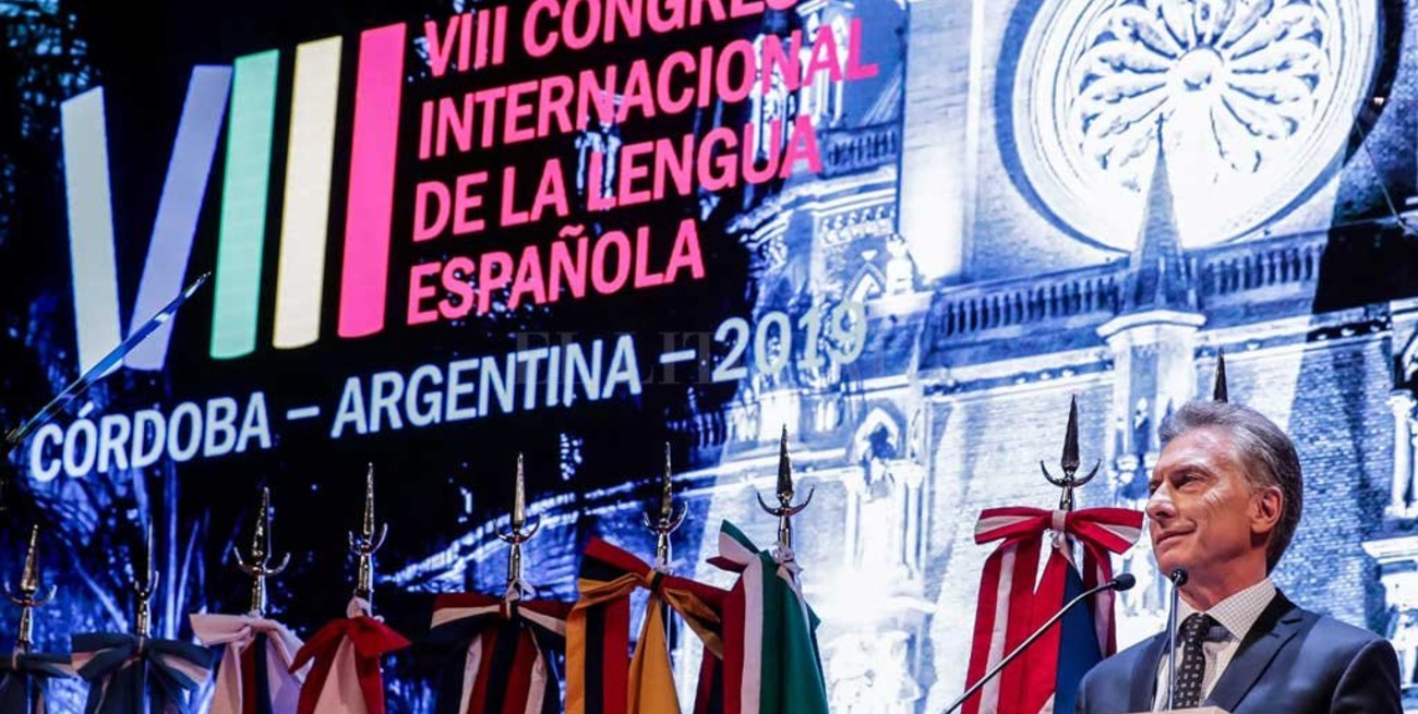 Macri dio inicio al Congreso Internacional de la Lengua Española