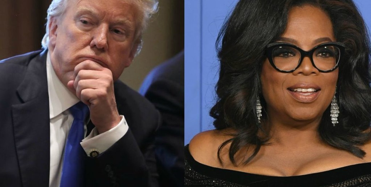 Trump desafía a Oprah Winfrey a presentarse a elecciones 