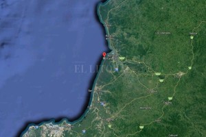 ELLITORAL_197295 |  Google Maps Región del sismo.
