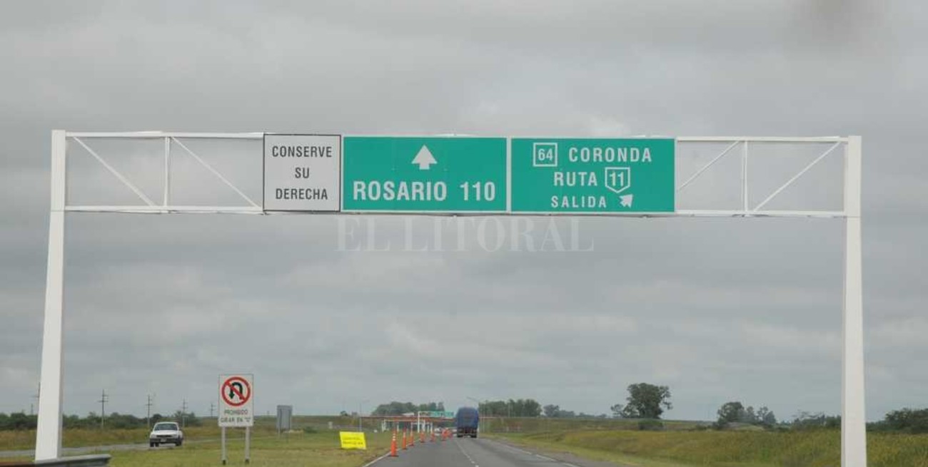 Estado del tránsito en rutas y accesos de la provincia de Santa Fe