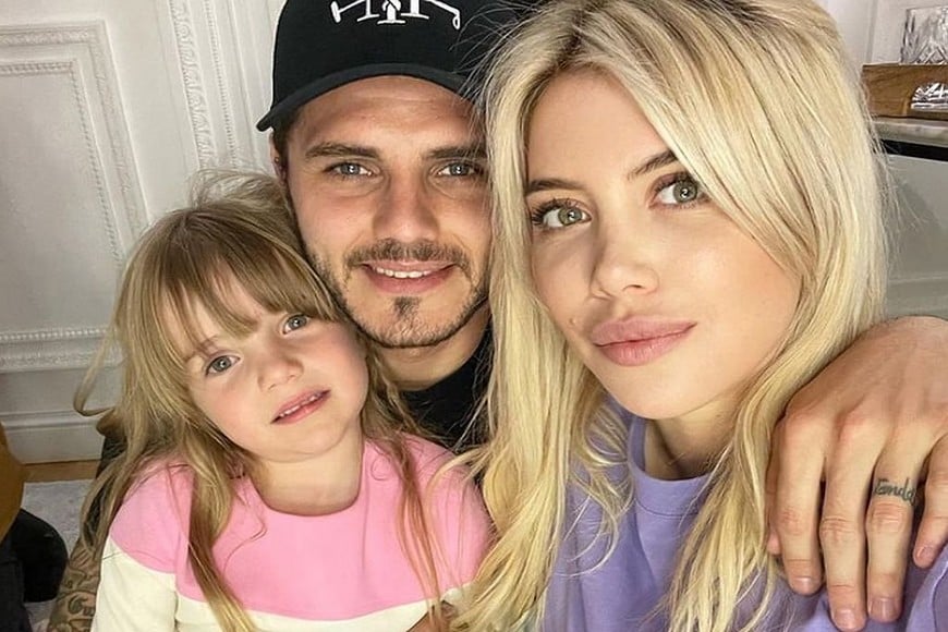 ELLITORAL_415167 | IG Wanda Icardi Reconciliados, Wanda publicó días atrás una foto con Mauro y su hija menor, Isabella