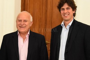 ELLITORAL_232818 |  Archivo El Litoral Miguel Lifschitz y Martín Lousteau.