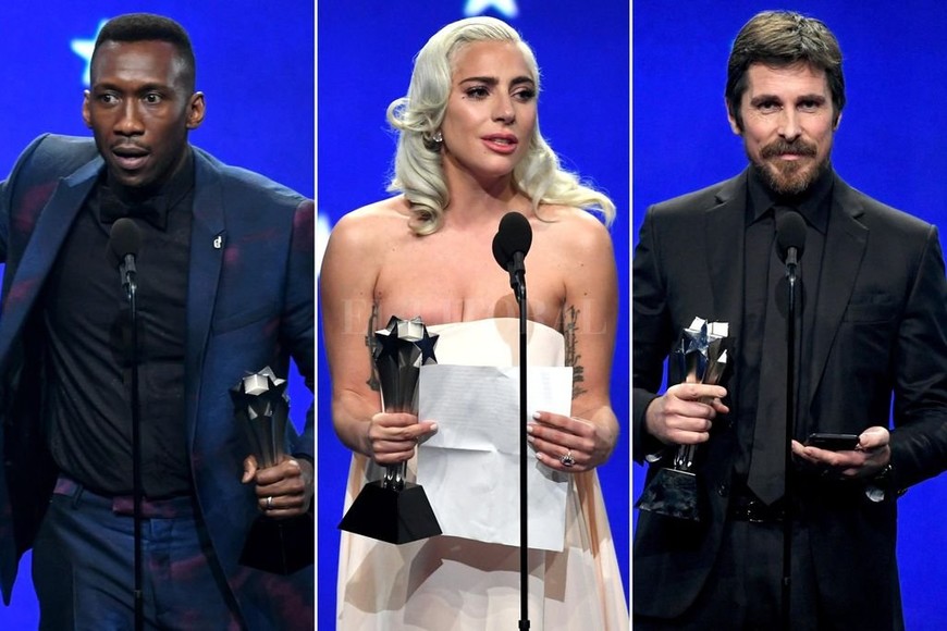 ELLITORAL_235218 |  Internet Mahershala Ali, Lady Gaga y Christian Bale, ganadores de la noche