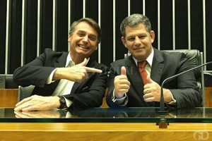 ELLITORAL_238558 |  Captura digital Bolsonaro y Bebianno.
