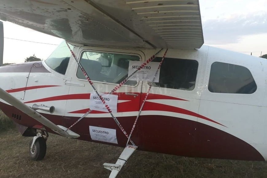 ELLITORAL_274692 |  Gentileza La aeronave permanece en un depósito de la comuna de San Fabián y se espera que en las próxima horas el juez autorice su requisa