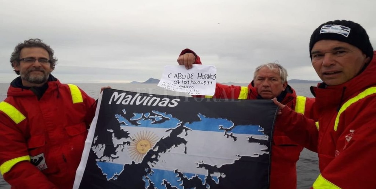 El ex combatiente de Malvinas amarró en la Antártida con su velero de 12 metros