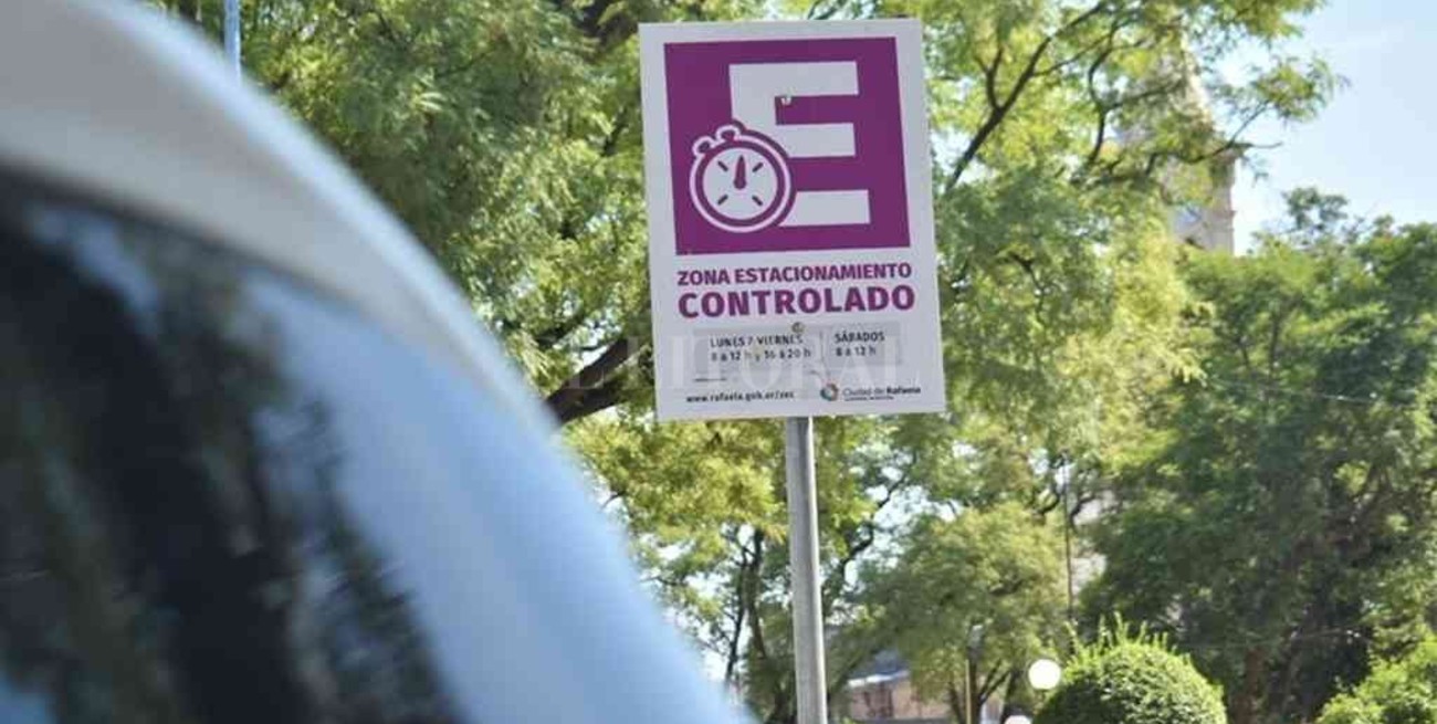 Aumenta la tarifa de estacionamiento en la zona ZEC de Rafaela