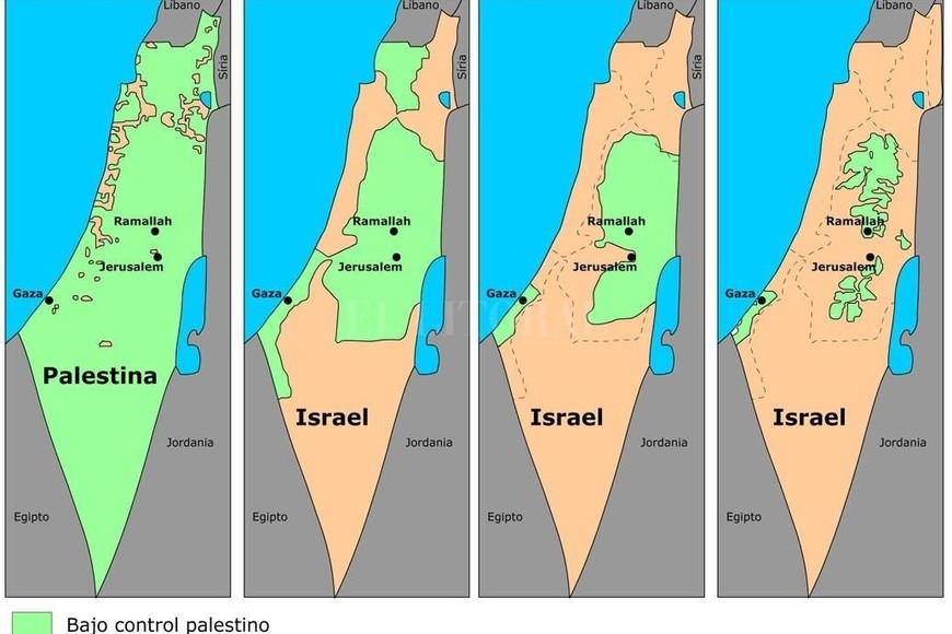 ELLITORAL_197563 |  Internet El estallido de la primera guerra árabe-israelí en 1948, derivó en la división de la ciudad en dos partes: Jerusalén este, bajo control árabe; y Jerusalén oeste, en manos de Israel.