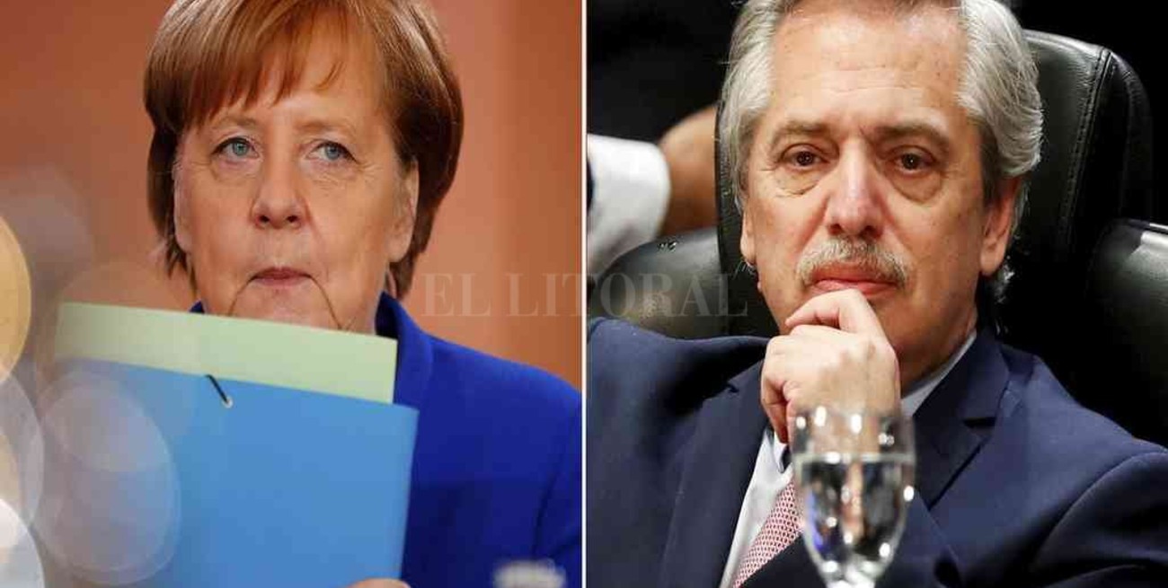 Fernández a Merkel: "Ansío que podamos potenciar la sociedad entre el Mercosur y la Unión Europea"