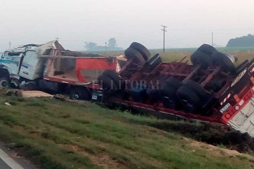 Un choque de camiones en la Ruta Nacional 33 dejó un muerto