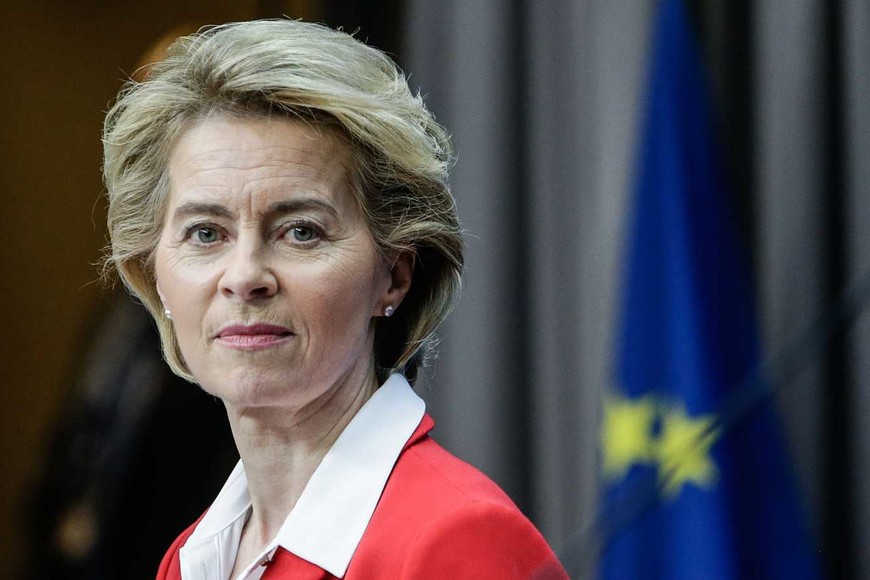 ELLITORAL_432047 |  Gentileza Ursula von der Leyen, presidenta de la Comisión Europea.