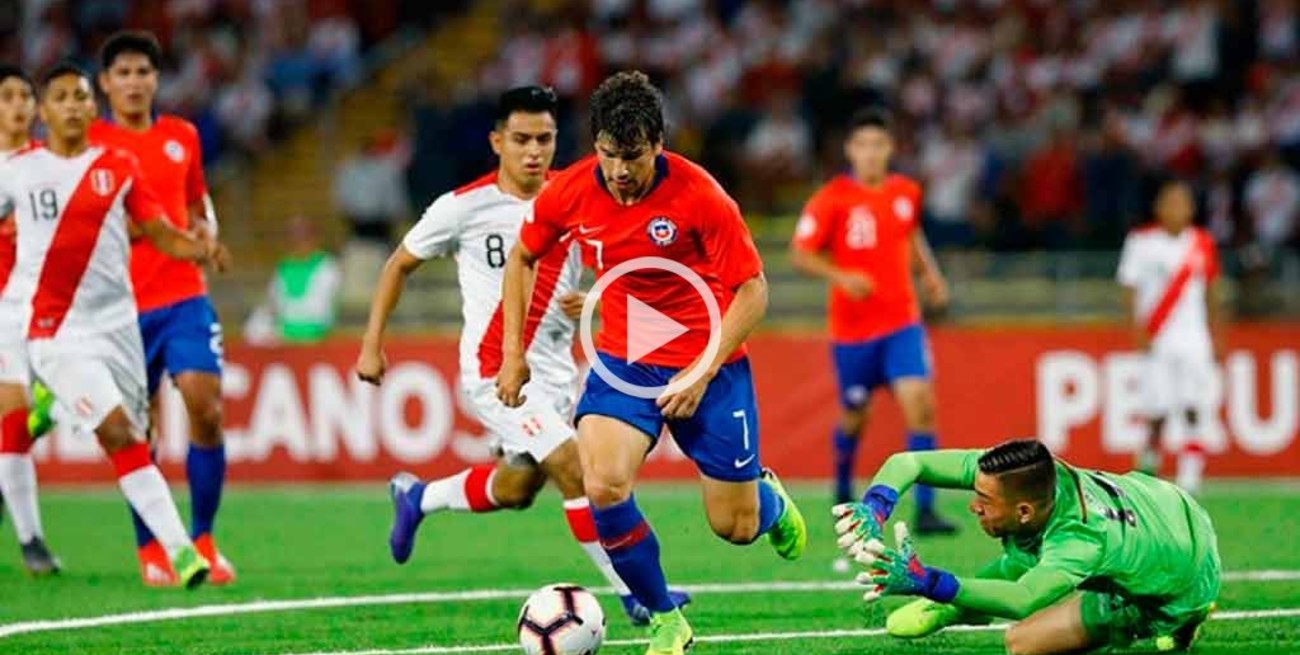 Sudamericano Sub 17: Chile venció a Perú y es único líder 