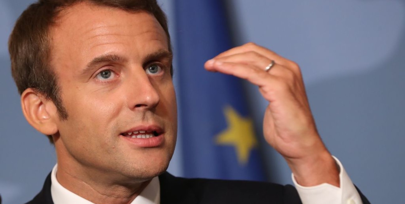 Macron pidió una respuesta colectiva a la crisis económica y más solidaridad con África