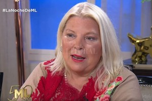 ELLITORAL_208010 |  YouTube Elisa Carrió estuvo en la mesa de Mirtha Legrand.