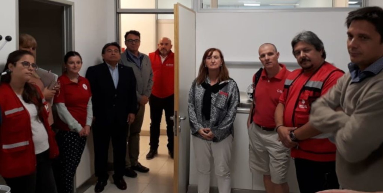 Autoridades de la Cruz Roja visitaron el Cemafe 