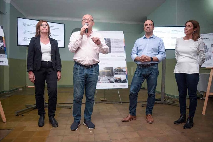 ELLITORAL_243503 |  Gentileza Presentación. Este lunes Cantard, junto a Corral, Larriera y Molina