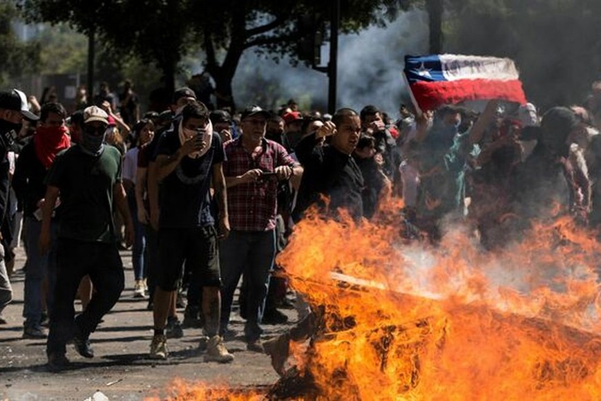 ELLITORAL_267495 |  Gentileza Manifestaciones en Chile