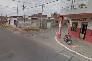 ELLITORAL_272647 |  Captura de Pantalla - Google Street View La zona donde se produjo el hecho