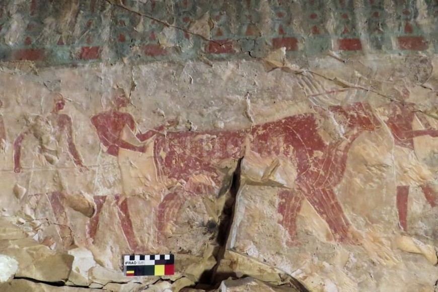 ELLITORAL_241114 |   El arte rupestre registrado muestra (en su mayoría) figuras humanas acercándole ofrendas al difunto.