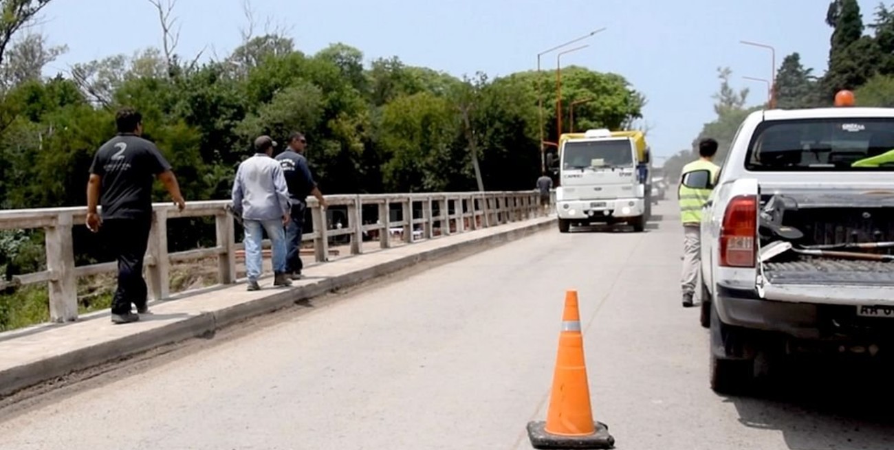 Vialidad Nacional se comprometió a refaccionar el puente sobre el Carcarañá