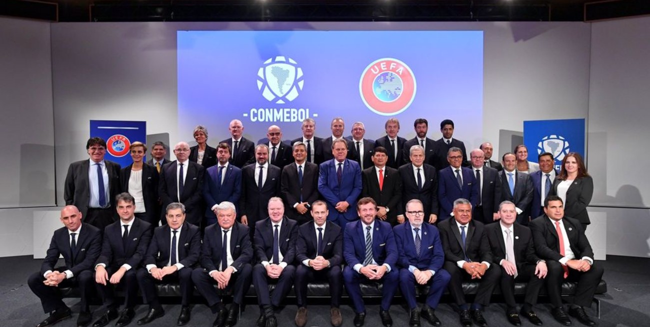 CONMEBOL y UEFA acordaron un programa de intercambio de árbitros