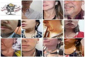 Gentileza producción Los actores se sumaron a la iniciativa desde sus hogares, donde cumplen la cuarentena decretada por el gobierno nacional.