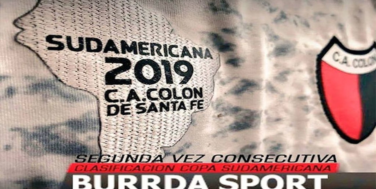 Colón: Nueva camiseta para la Sudamericana