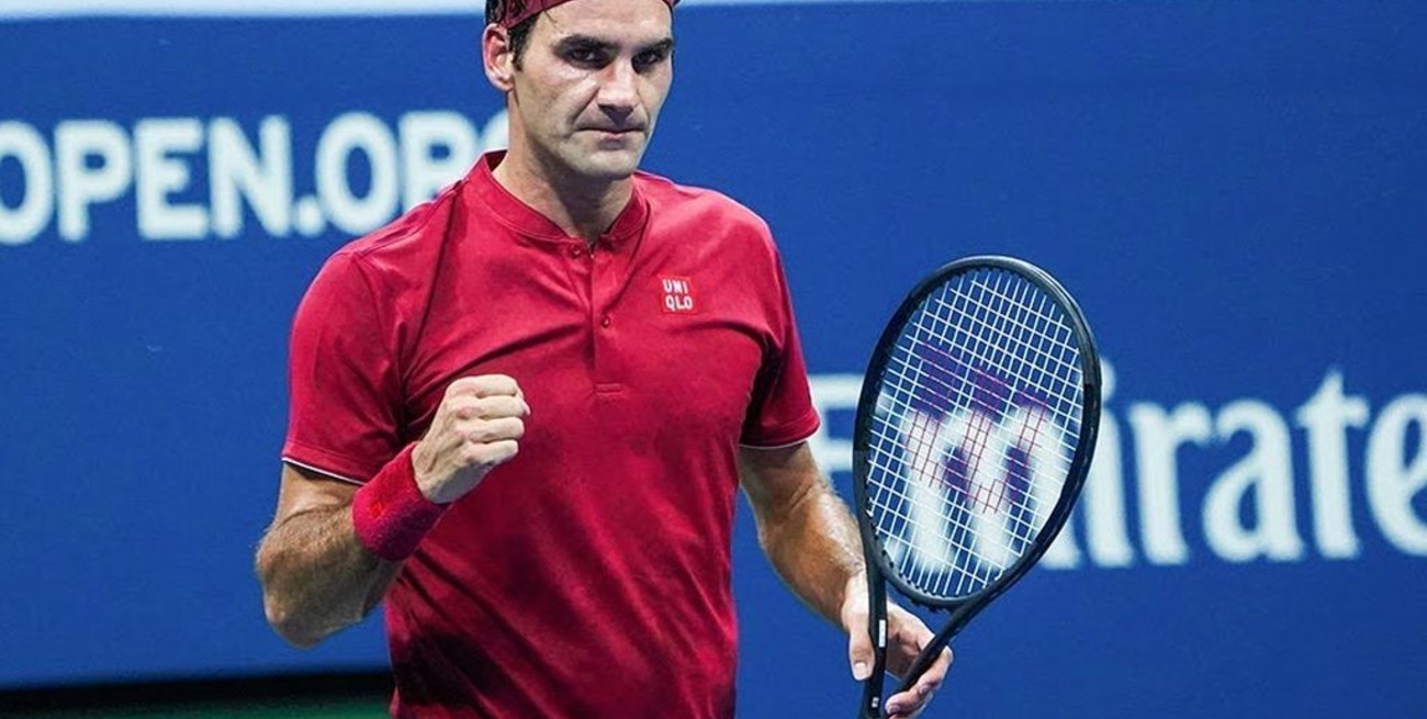Federer avanzó cómodamente a la segunda ronda del US Open