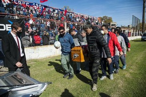 Marcelo Manera Los restos del Trinche fueron despedidos el fin de semana por los hinchas de su club, Central Córdoba de Rosario.