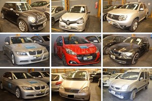 ELLITORAL_225090 |  El Litoral Algunos de los vehículos que subastará el Estado santafesino.