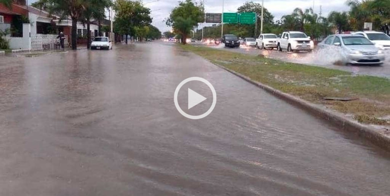 Fuerte temporal genera inconvenientes en Corrientes