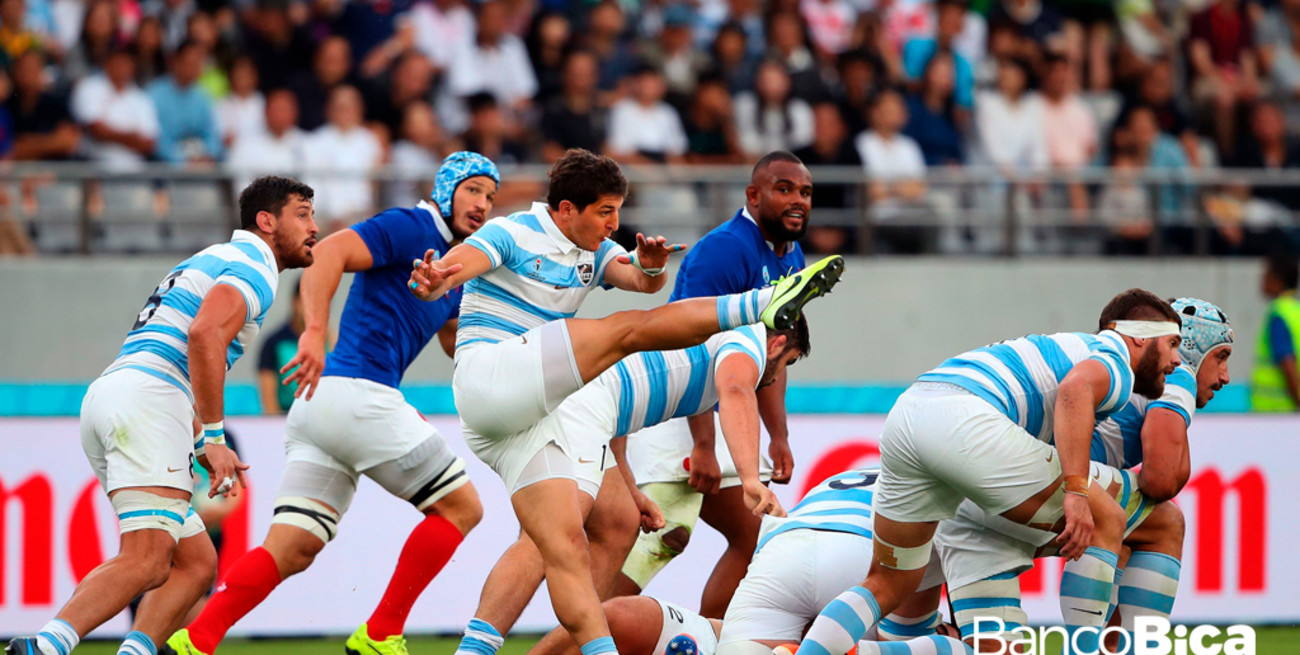 Mundial de Rugby: Argentina - Francia en fotos