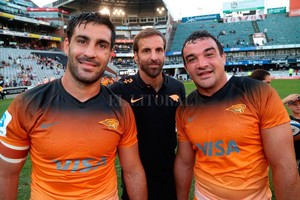 Archivo Referentes inequívocos. Tres de las bajas de Jaguares: Jerónimo De la Fuente, el actual capitán; Gonzalo Quesada, el exitoso head coach y Agustín Creevy, uno de los históricos del plantel.