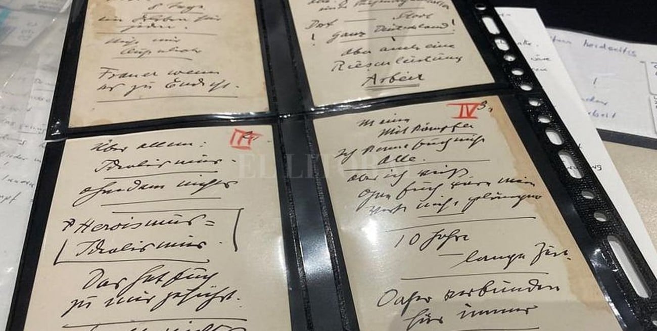 A pesar de la protesta de organizaciones judías, subastaron manuscritos de Adolf Hitler