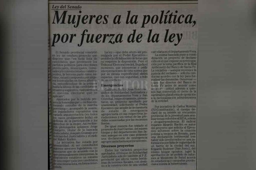 ELLITORAL_337011 |  archivo El Litoral